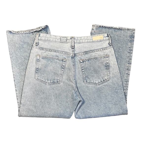 AG Adriano Goldschmied Rhett Aflame Vintage High Rise Straight Crop Jeans 32R - Picture 3 of 16